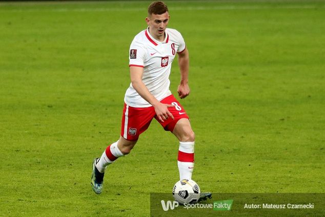 Kacper Kozłowski zadebiutował w seniorskiej reprezentacji Polski