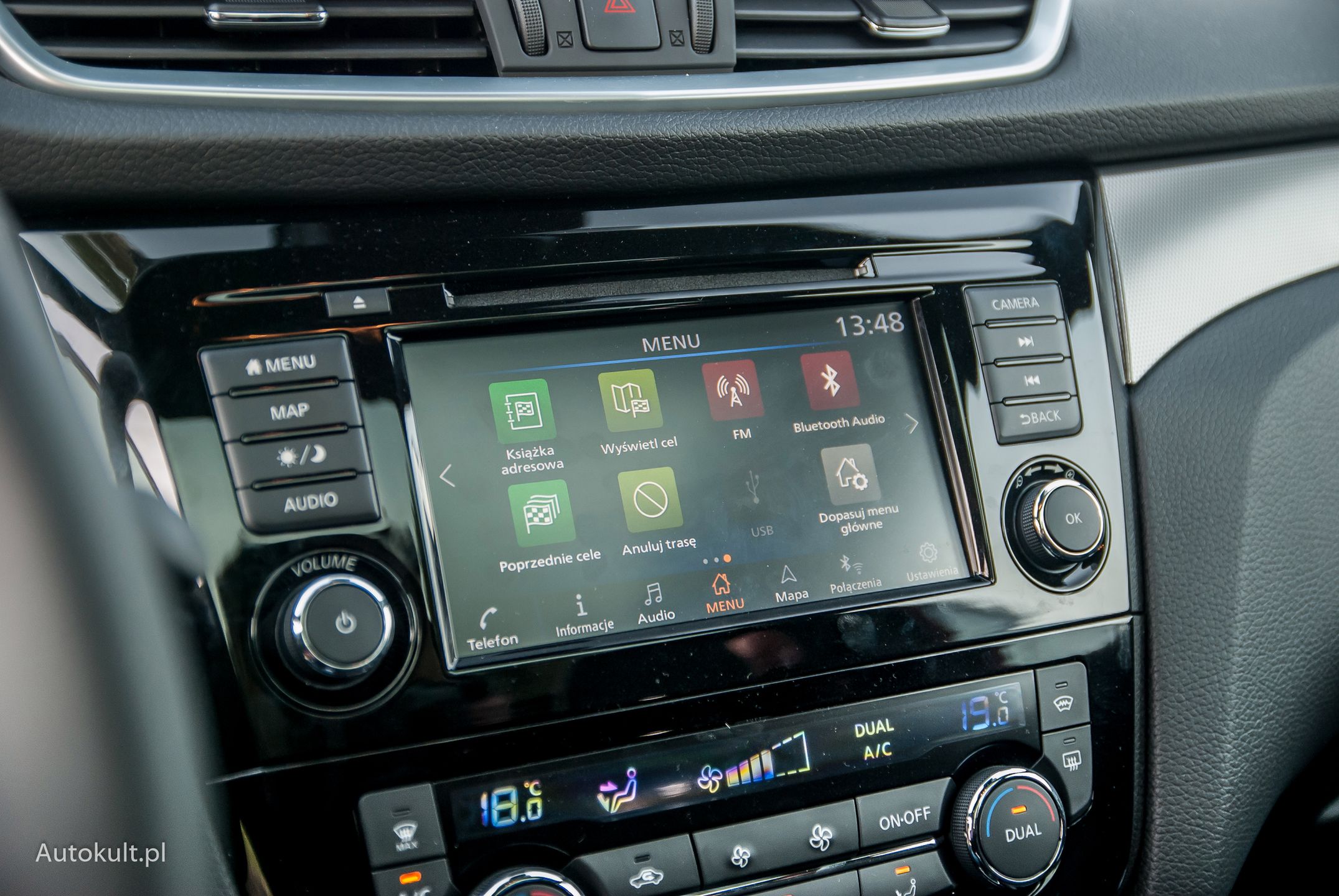 Nissan Qashqai - system multimedialny