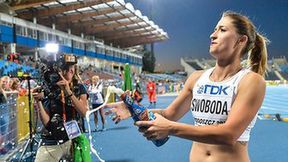 Szampan, czerwona szminka, ekspresyjna radość. Tak Swoboda świętowała wicemistrzostwo świata