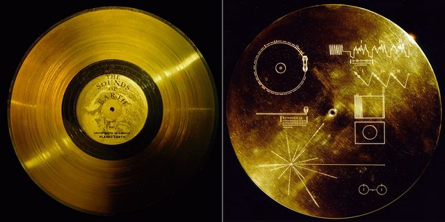 Płyta dołączona do sond Voyager