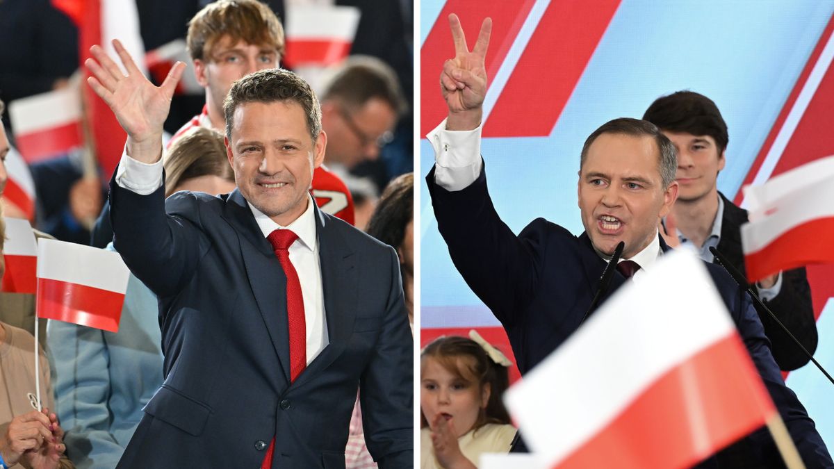 Rafał Trzaskowski i Karol Nawrocki