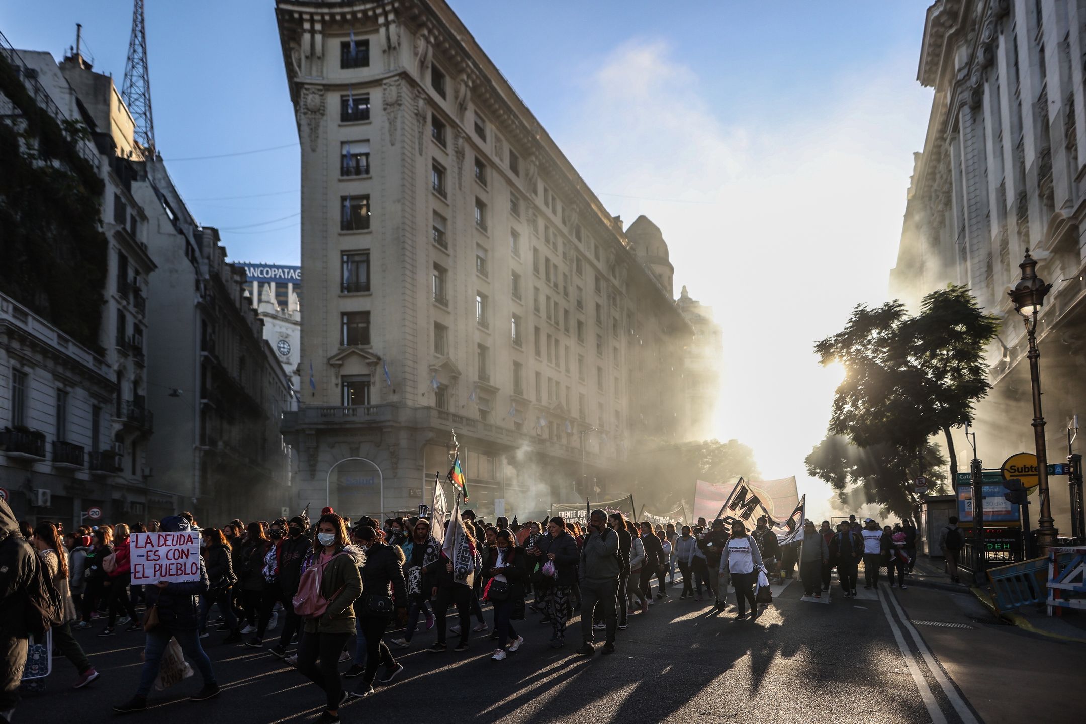 100 tys. osób protestuje na ulicach Buenos Aires