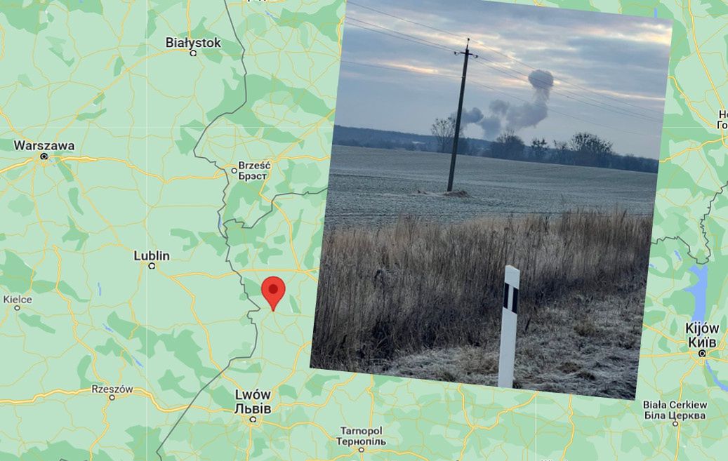 Inwazja Rosji na Ukrainę. Atak 15 kilometrów od granicy Polski. "Szyby się zatrzęsły"