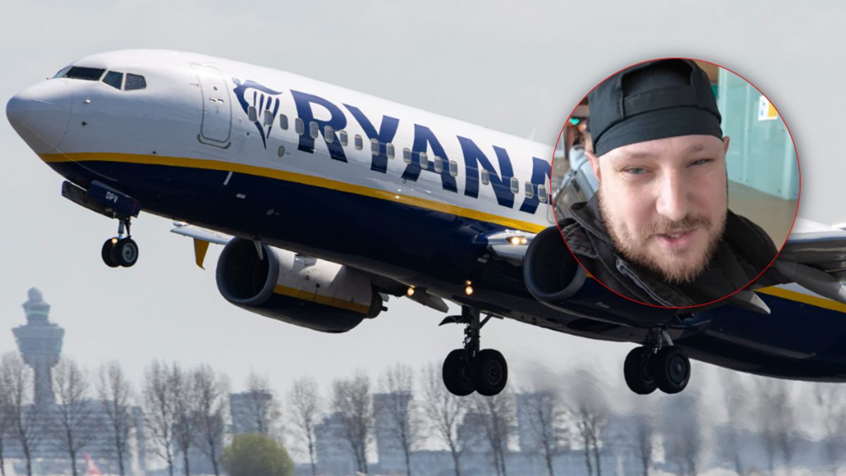 Wiaczesław Zarucki lecial Ryanairem.