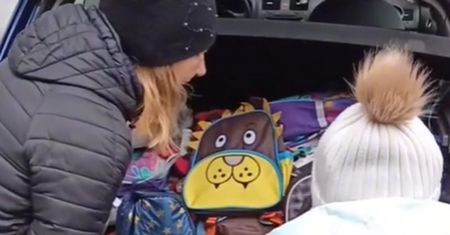 Tak Polacy pomagają uchodźcom. Nagranie podbija TikToka
