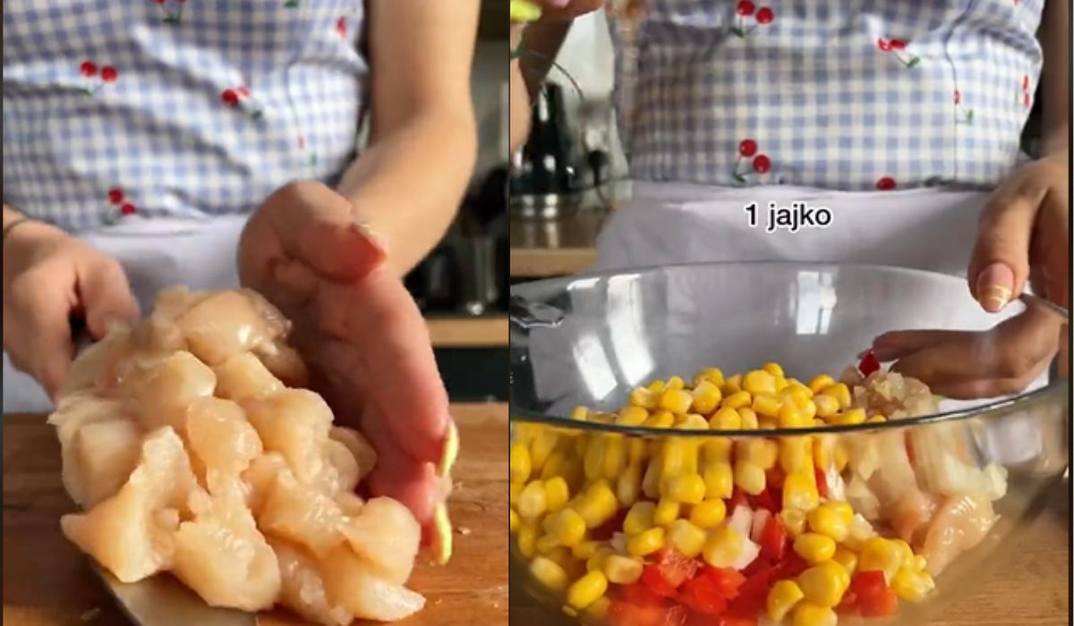 Kotlety składają się z ciekawych produktów (tiktok/@chefowa)