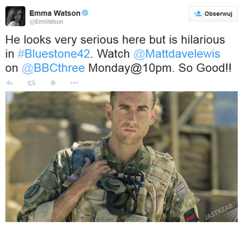 Matthew Lewis  Fot. screen z Twitter