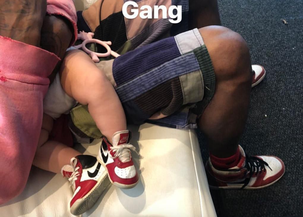 Travis Scott pokazał zdjęcie córki Stormi na Instastory