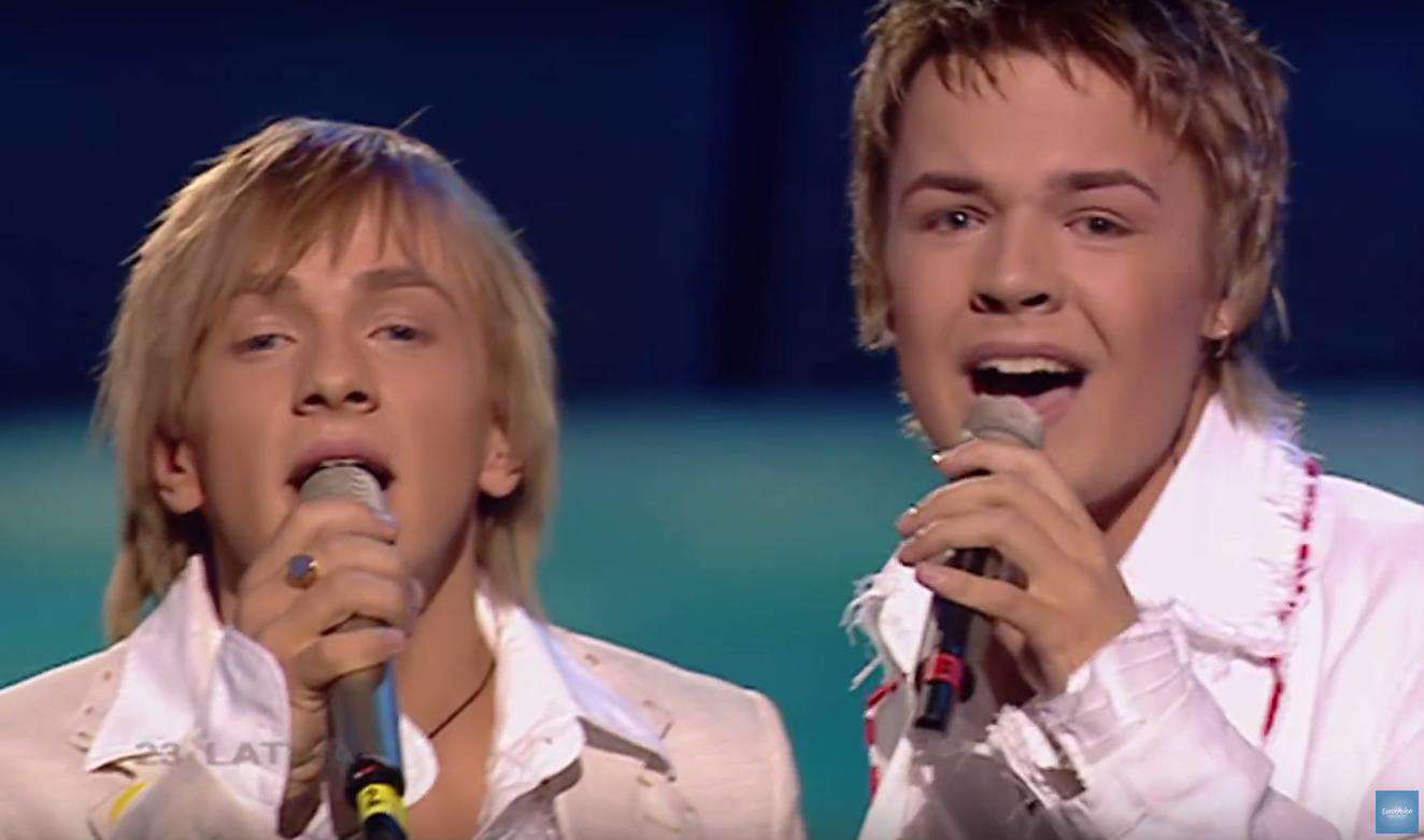Duet Valters i Kaza reprezentowali Łotwę na Eurowizji w 2005 roku