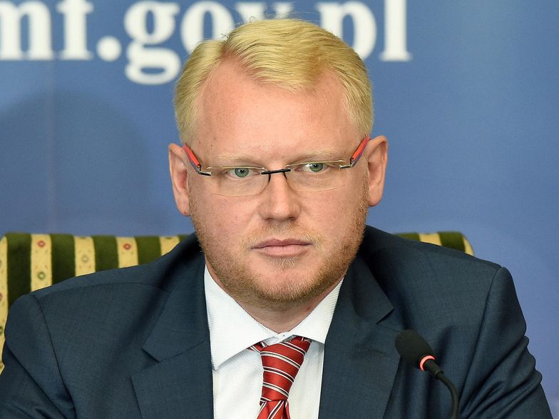 Wiceminister Paweł Gruza opowiadał o nowym pomyśle na stawki VAT podczas konferencji podatkowej na Uczelni Łazarskiego w Warszawie