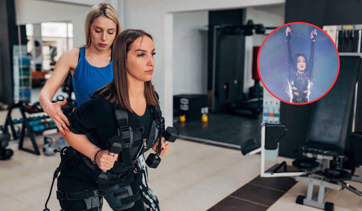 Tak ćwiczy Justyna Steczkowska. Ćwiczenia EMS wzmacniają mięśnie i spalają tłuszcz jak żadne inne