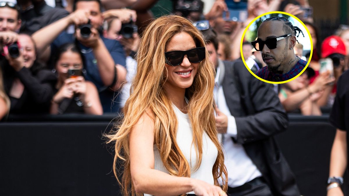 Zdjęcie okładkowe artykułu: Getty Images / Claudio Lavenia/PAP/EPA CHRISTIAN BRUNA / Na zdjęciu: Shakira i Lewis Hamilton (w kółku)