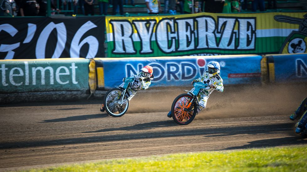 WP SportoweFakty / Mateusz Wójcik / Juniorzy Falubazu: Mateusz Tonder i Alex Zgardziński