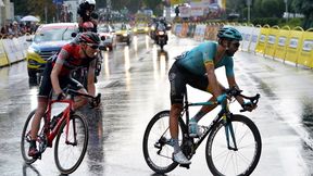Deszcz utrudnił jazdę na Tour de Pologne. Jeden z kolarzy zaliczył nieprzyjemny upadek