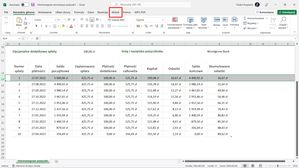 Microsoft Excel: menu Widok