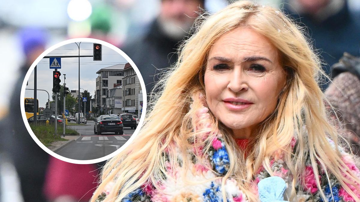 Monika Olejnik jedzie na czerwonym