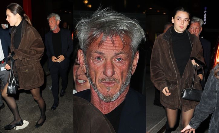 Sean Penn na randce z młodszą o 34 lata partnerką