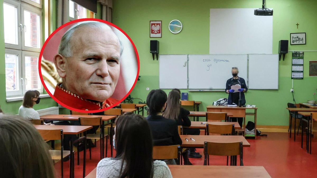 Czy uczniowie rozmawiają jeszcze o papieżu?