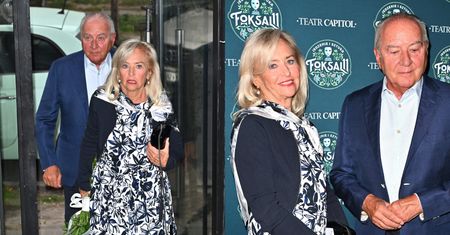 Miliarderzy Zbigniew Niemczycki i Katarzyna Frank-Niemczycka też dotarli na event w teatrze. Są jedną z najbogatszych rodzin w Polsce