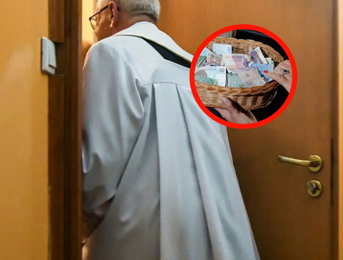 Ile miesięcznie wrzucają do kosza? "Pro­boszcz zbiera ok. 16 tysięcy"