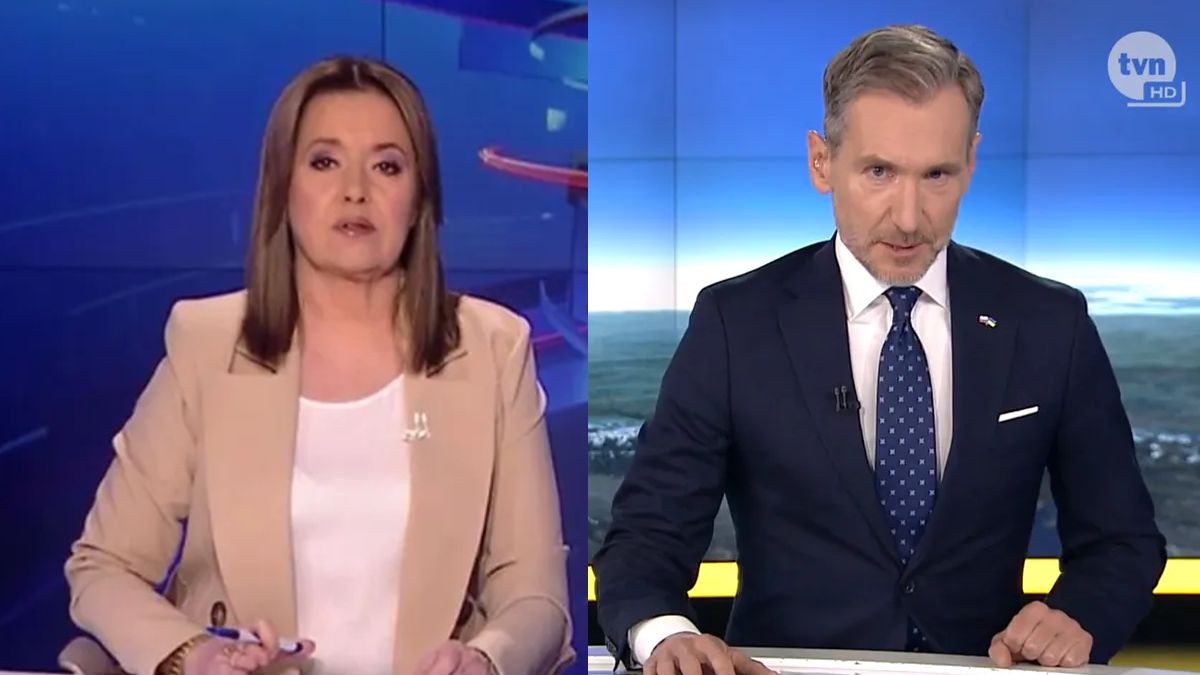 "Fakty" i "Wiadomości" często pokazują materiały konkurencji