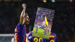 Od razu zauważył. Wiadomo, komu Lewandowski "wysłał" buziaka