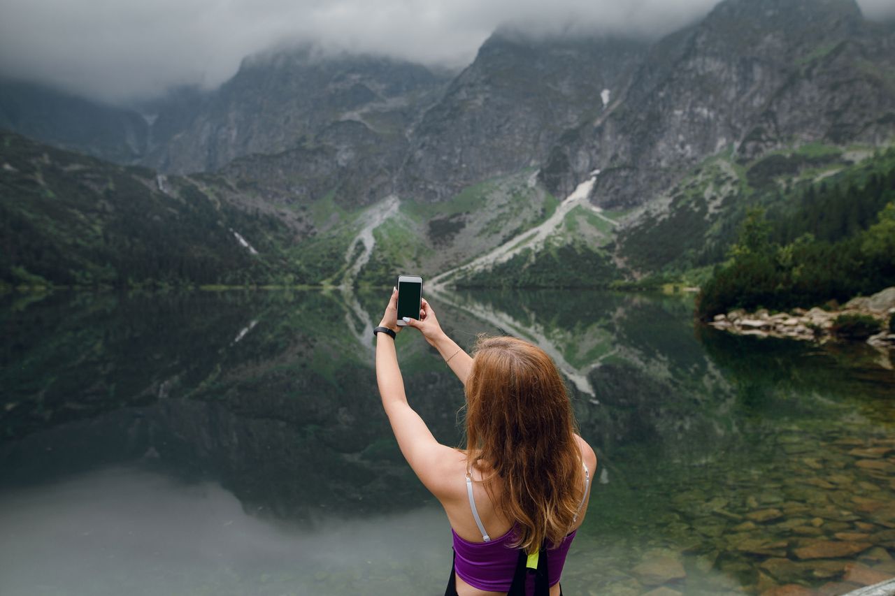 Tatry. Zrobiła zdjęcie w górach. Internauci: "Trzeba było się rozebrać"