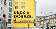 "Będzie dobrze". Nowe murale w Warszawie napawają nadzieją