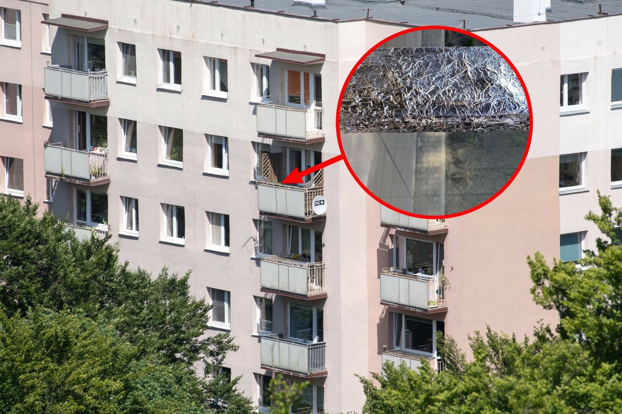 Folia na balkonie skutecznie odstraszy ptaki