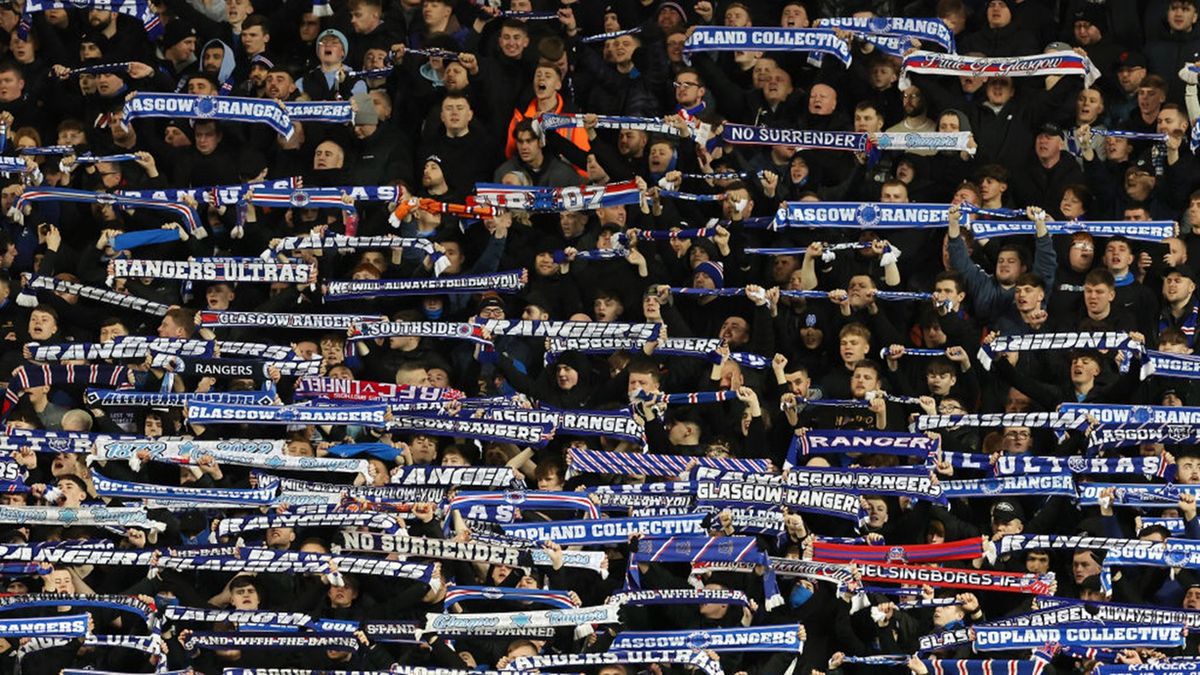 Getty Images /  Ian MacNicol / Na zdjęciu: kibice Rangers FC