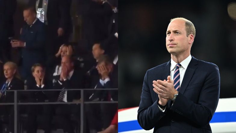 Książę William i książę George żywo reagowali na mecz Anglii z Hiszpanią