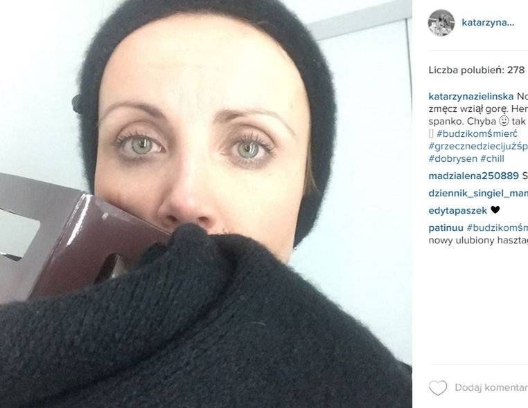 Katarzyna Zielińska nam Instagramie