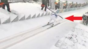 Szokujący incydent na skoczni. To mogło skończyć się tragicznie