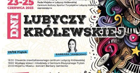 Dni Lubyczy Królewskiej 2023. Wystąpią: Sławomir, Czadoman, Piersi