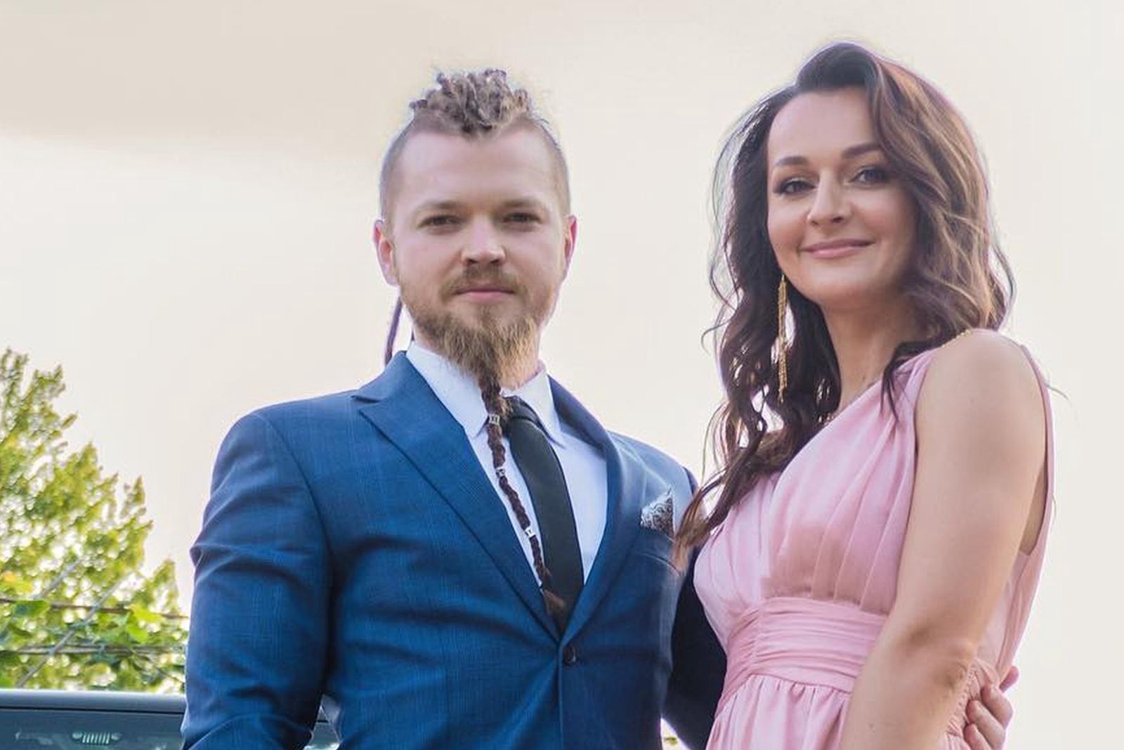 Sylwester Wardęga i jego partnerka Monika Kołakowska