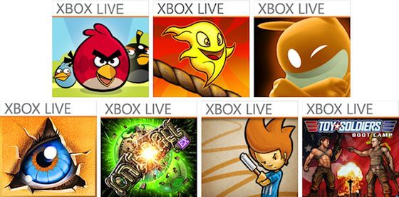 Angry Birds, Burn the Rope, de Blob, Doodle God, IonBallEX, Max and the Magic Marker, Toy Soldiers