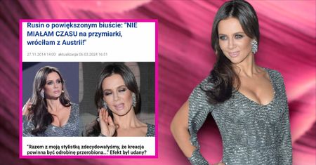 #10 lat temu na Pudelku: Kinga Rusin komentowała rozmiar swojego biustu. "Nie spodziewałam się"