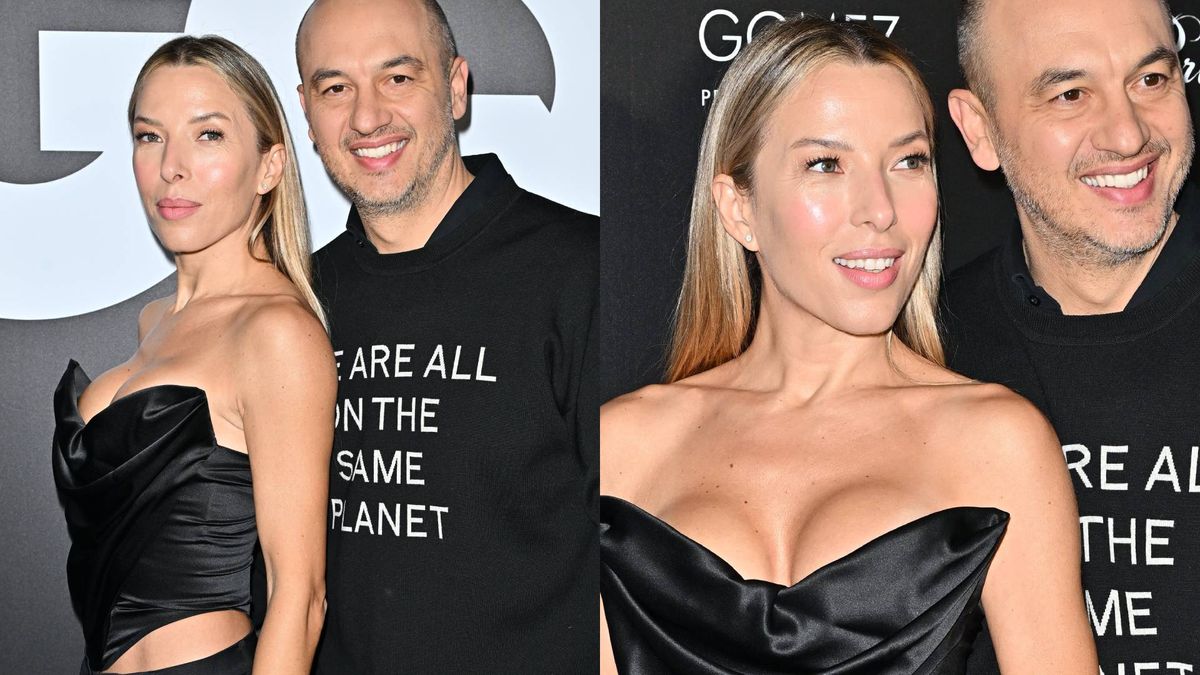 Ewa Chodakowska z mężem na evencie "GQ"