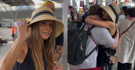 Małgorzata Rozenek pokazała, jak żegna wylatującego do USA syna. "Poleciał sam, samiutki. Daleko za morze, BEZ MAMY niebożę" (WIDEO)