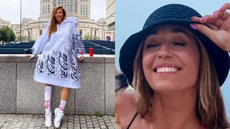Izabella Krzan przebrana za DRESOWĄ MATRIOSZKĘ zbiera cięgi za stylizację: "Chyba komuś przydałby się okulista"