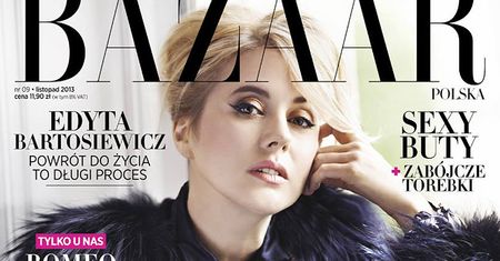 Bartosiewicz na okładce "Harper's Bazaar"! (FOTO)