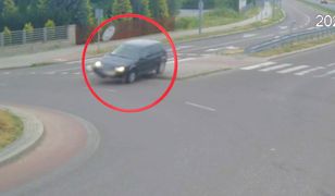 "Parkowanie" na rondzie. Nagranie kierowcy z Łukowa wprawia w osłupienie