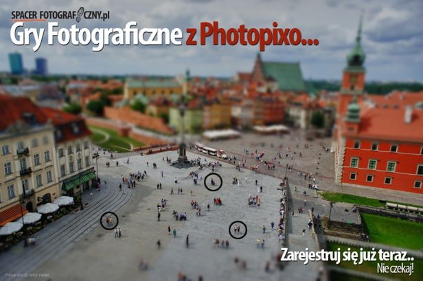 Tajemnicze gry fotograficzne w Warszawie 1