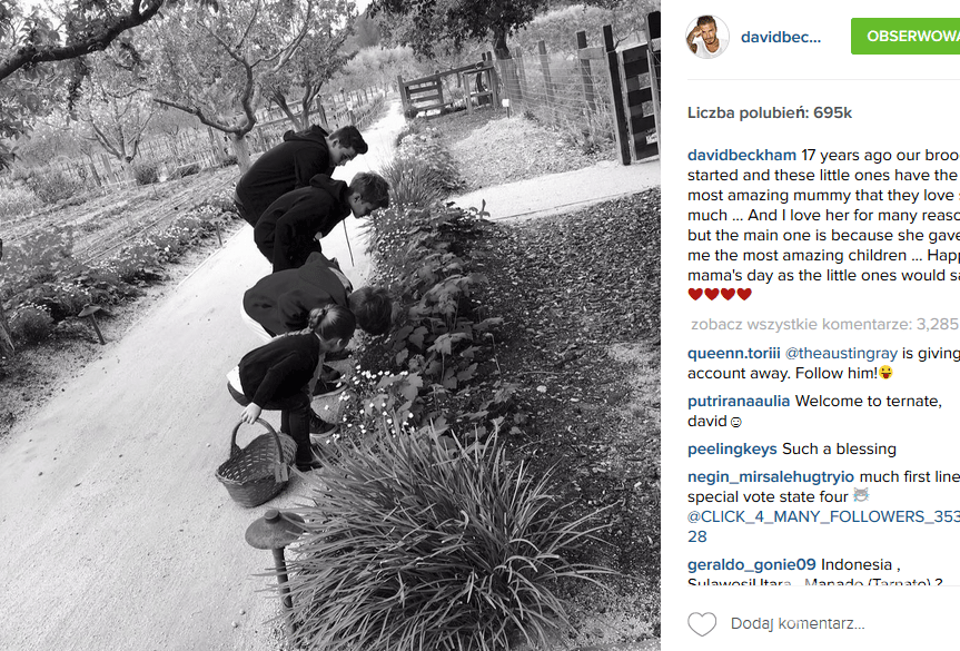 David Beckham o małżeństwie z Victorią