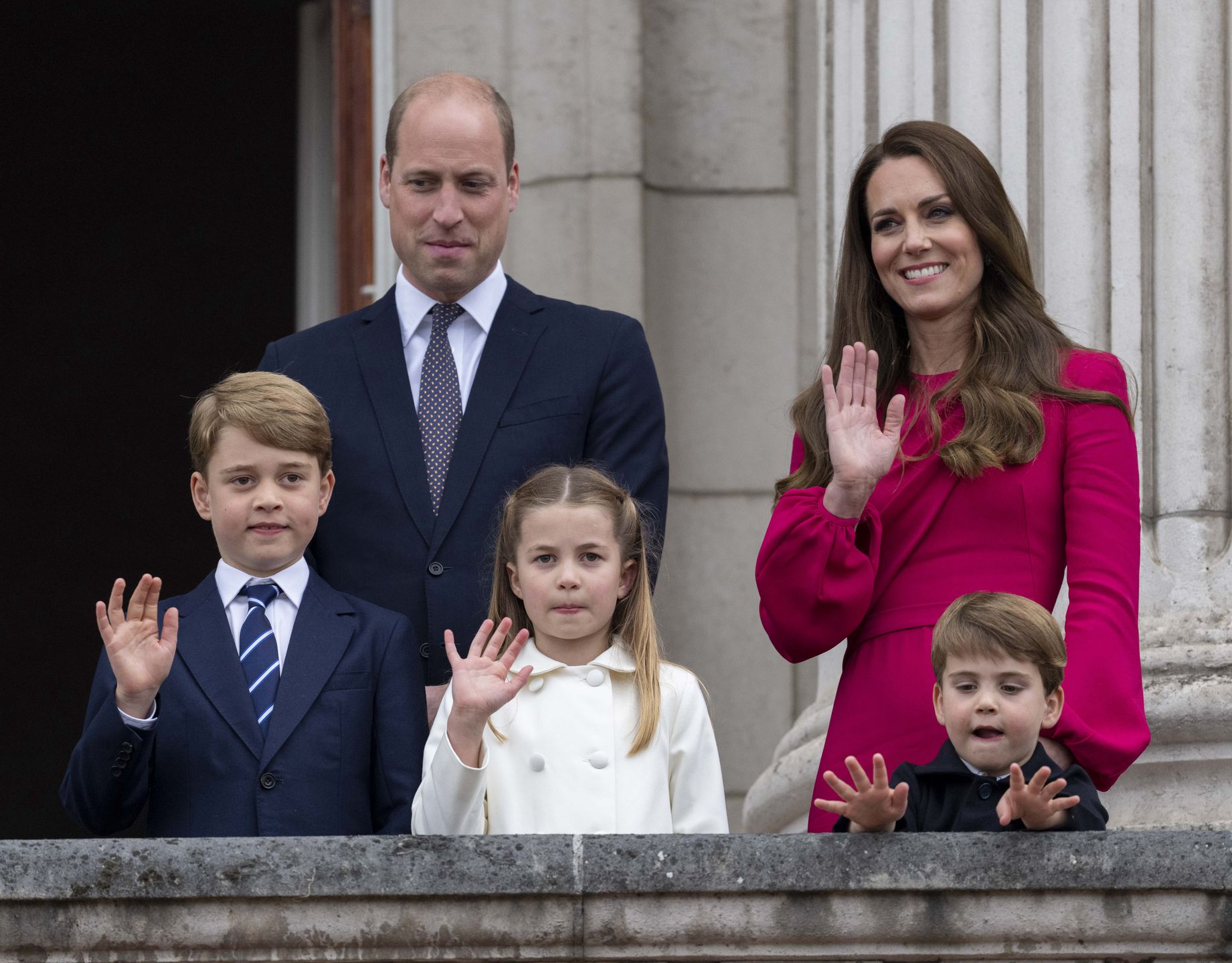 Kate i William z dziećmi