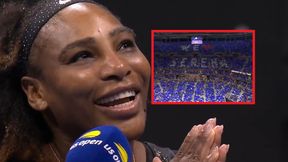 Kibice wzruszyli Serenę Williams. Tak zareagowała na piękną oprawę [WIDEO]