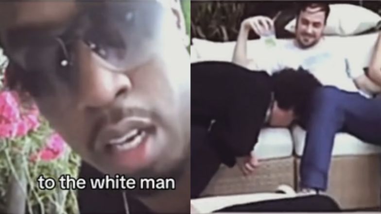 Niepokojące nagranie Diddy'ego z nieprzytomnym mężczyzną