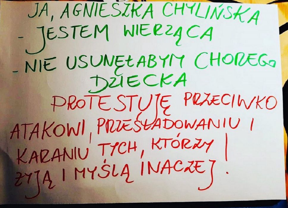 Strajk kobiet. Agnieszka Chylińska na chore dzieci. Zabrała głos