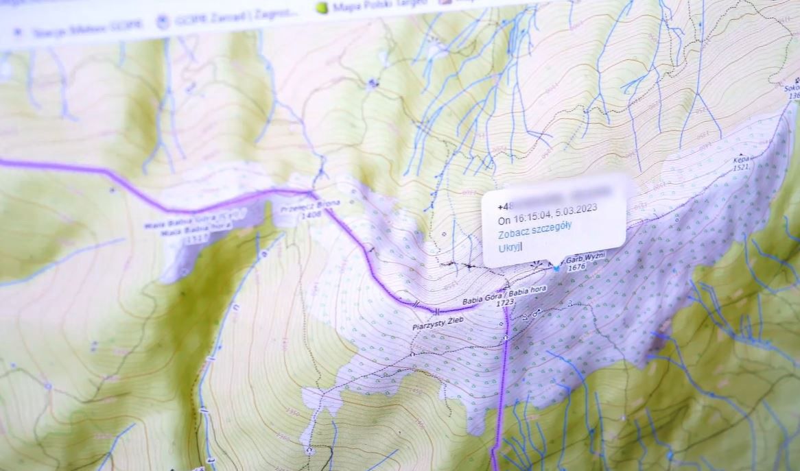 Dzięki sygnałowi, ratownicy odnajdą nas bardzo szybko.