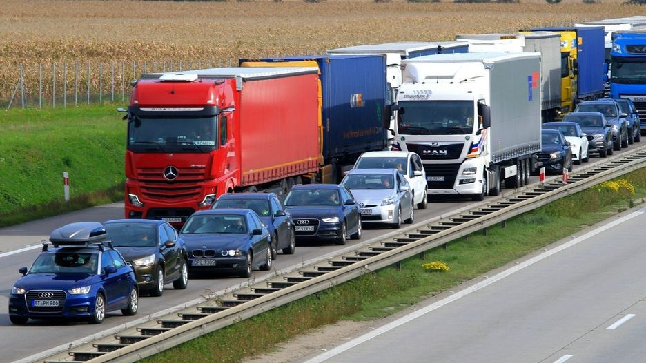 Wypadek na autostradzie A4